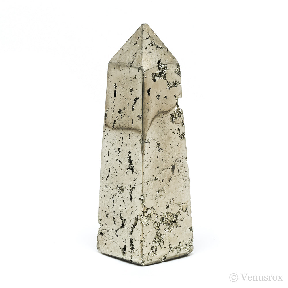 Pyrite Polished/Natural Geode Point from Peru | Venusrox