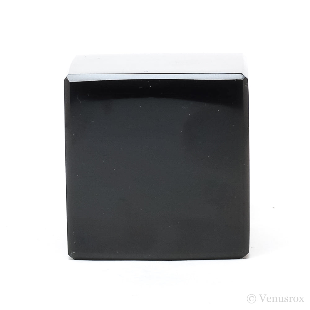 Black Obsidian Polished Cube from Mexico | Venusrox