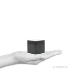 Black Obsidian Polished Cube from Mexico | Venusrox