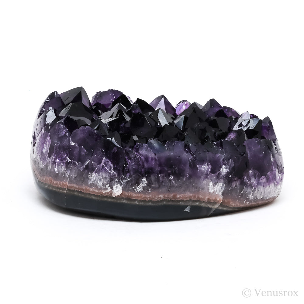 Amethyst with Agate Polished/Natural Cluster from Uruguay | Venusrox