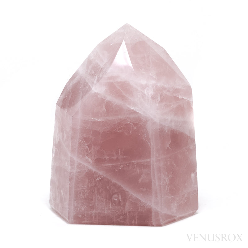 Rose Quartz Polished Point from Brazil | Venusrox