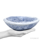 Blue Calcite Polished Bowl from Madagascar | Venusrox