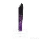 Amethyst Phantom Polished/Natural Point from Brazil mounted on a bespoke stand | Venusrox