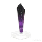 Amethyst Phantom Polished/Natural Point from Brazil mounted on a bespoke stand | Venusrox