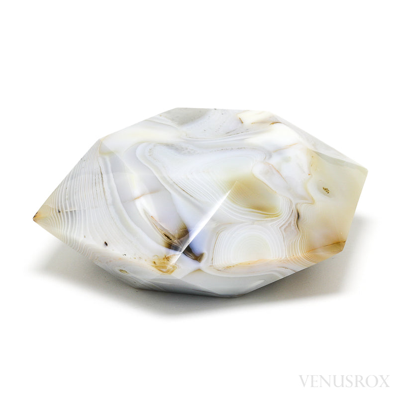 Agate with Quartz Polished Crystal from Madagascar | Venusrox