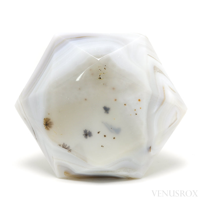 Agate with Quartz Polished Crystal from Madagascar | Venusrox