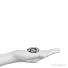 Rainbow Moonstone with Black Tourmaline Polished Crystal from India | Venusrox