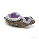 Amethyst with Agate Polished/Natural Cluster from Uruguay | Venusrox