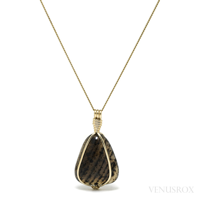 Agate Polished Crystal Pendant from Montana, USA | Venusrox