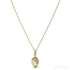 Natural Citrine Polished Sphere Pendant from Madagascar | Venusrox