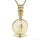 Opal Polished Sphere Pendant from Ethiopia | Venusrox