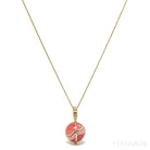 Rhodochrosite Sphere Pendant from Argentina | Venusrox