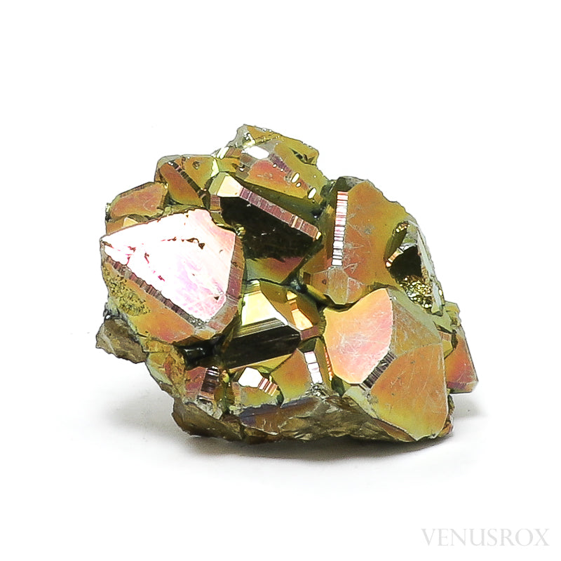 Chalcopyrite on Pyrite Natural Cluster  from the Huanzala Mine, Huallanca District, Dos de Mayo Province, Huánuco Department, Peru | Venusrox