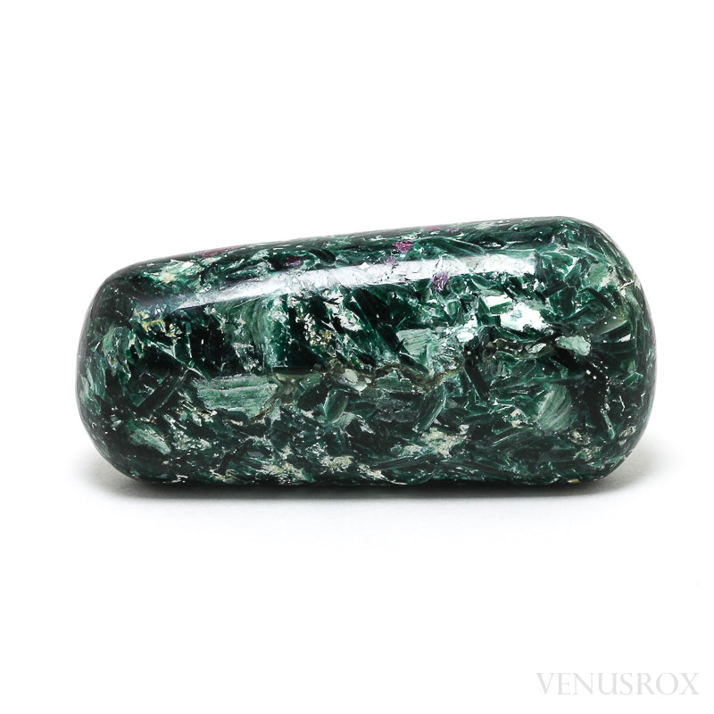 Ruby and Fuchsite Polished Crystal from Karnataka, India | Venusrox