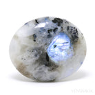 Rainbow Moonstone with Black Tourmaline Polished Crystal from India | Venusrox