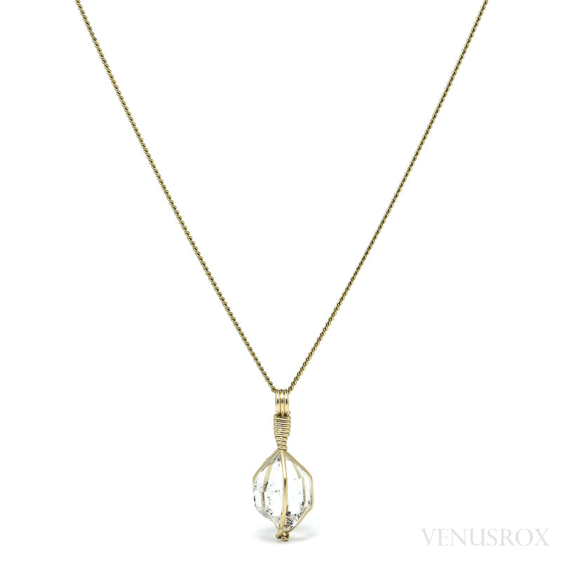 Natural Herkimer 'Diamond' Quartz Pendant from Herkimer County, New York State, USA | Venusrox