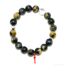 Blonde Tigers Eye with Falcons Eye Bracelet from South Africa | Venusrox