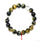 Blonde Tigers Eye with Falcons Eye Bracelet from South Africa | Venusrox