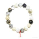 Dendritic Opal Bead Bracelet from Madagascar | Venusrox