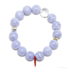 Blue Lace Agate Bracelet from Malawi | Venusrox