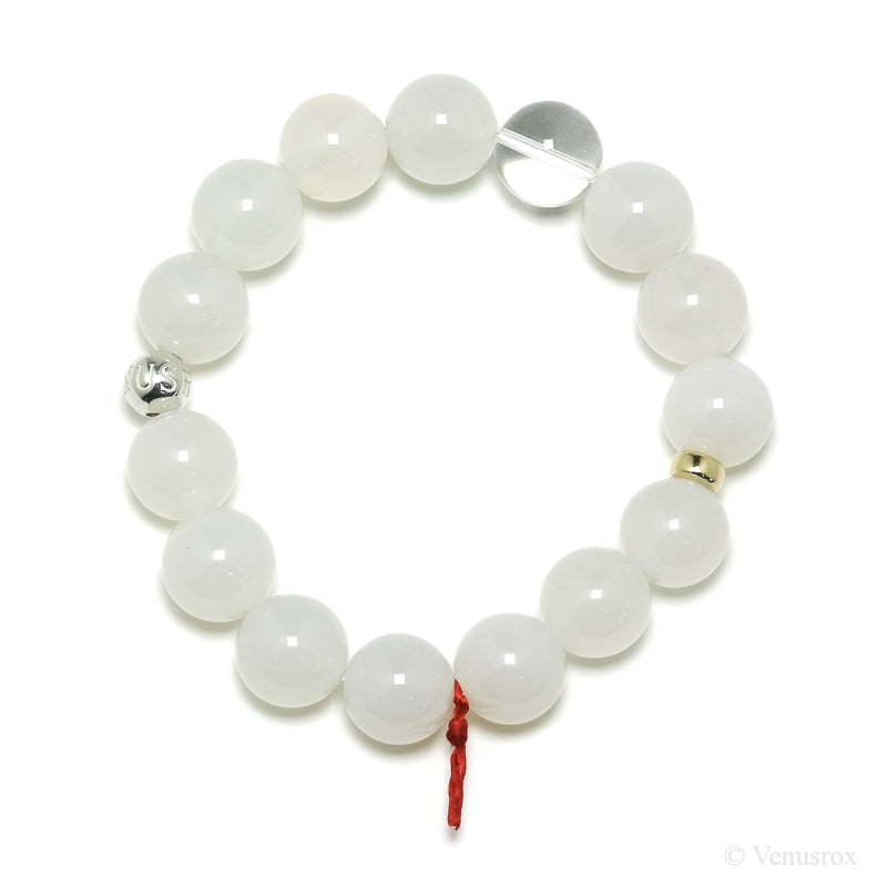 White Agate Bracelet from Brazil | Venusrox