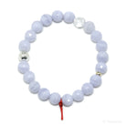 Blue Lace Agate Bracelet from Malawi | Venusrox