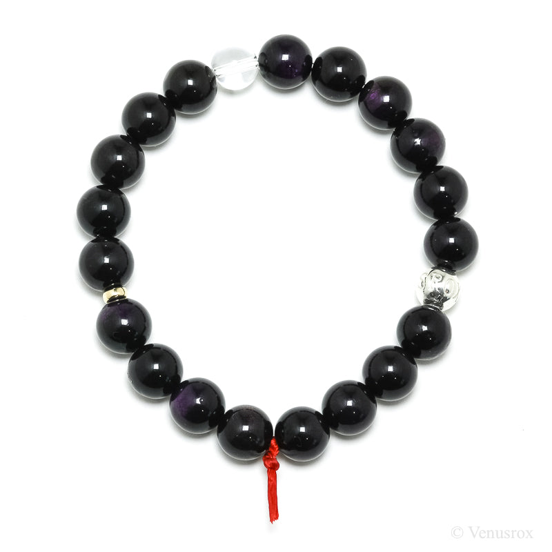 Purpurite Bead Bracelet from Brazil | Venusrox