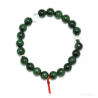 Green Nephrite Jade Bead Bracelet from Canada | Venusrox