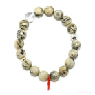 Graphic Feldspar Bead Bracelet from Madagascar | Venusrox