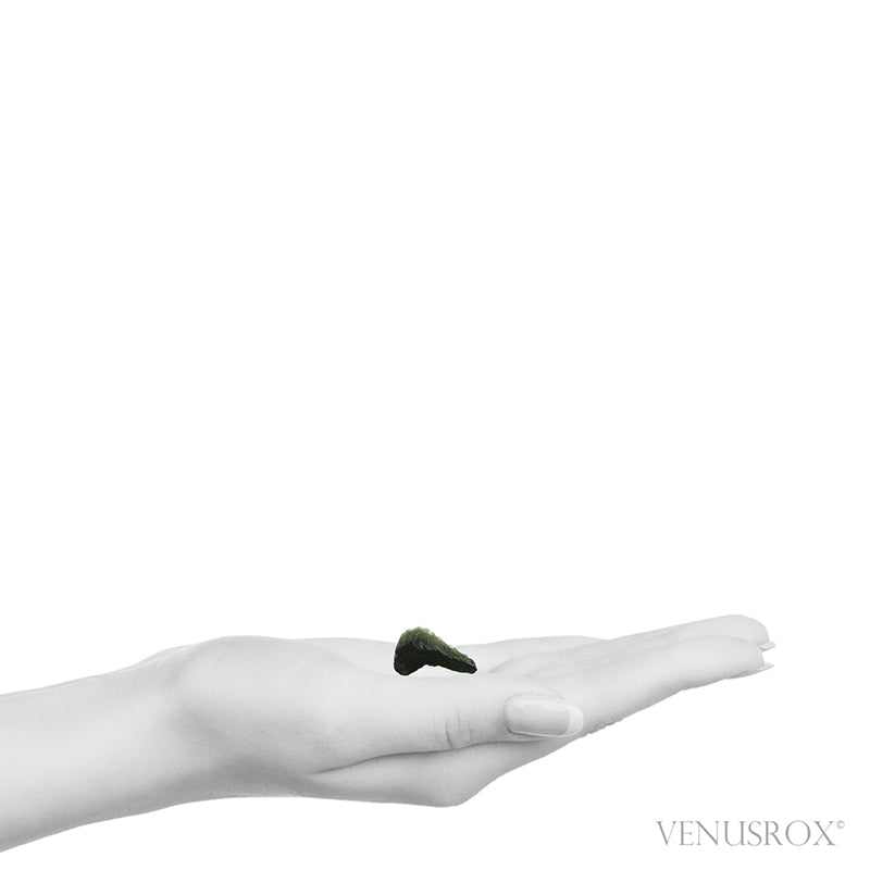 Moldavite Crystal from Chlum, Czech Republic | Venusrox