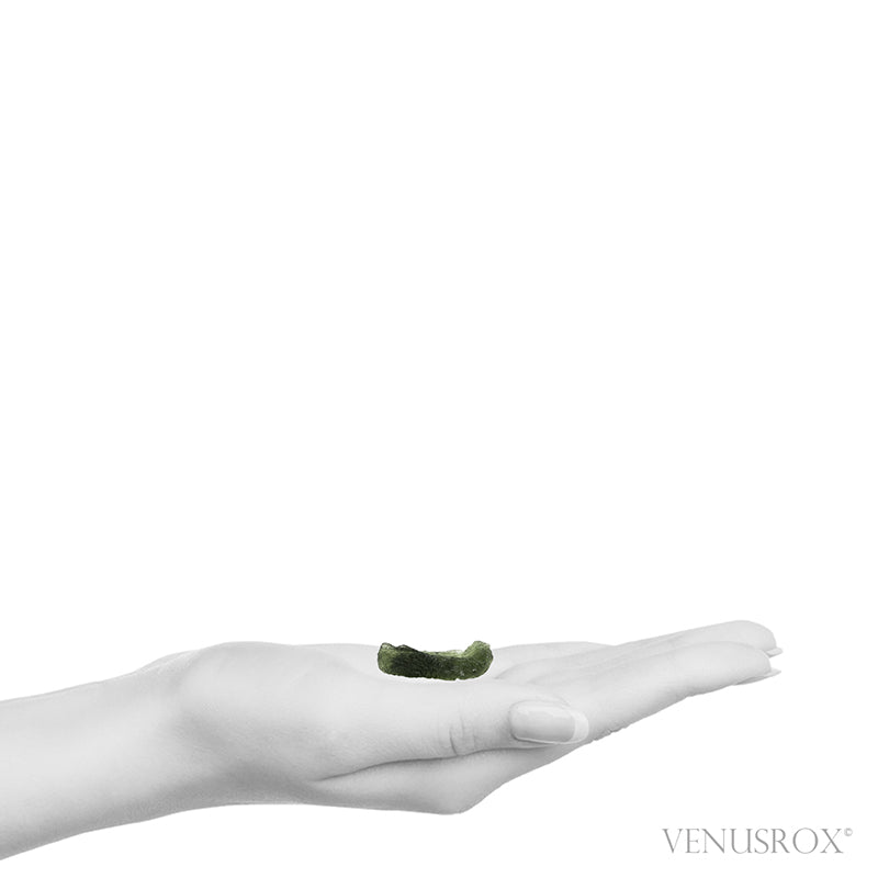 Moldavite Crystal from Chlum, Czech Republic | Venusrox
