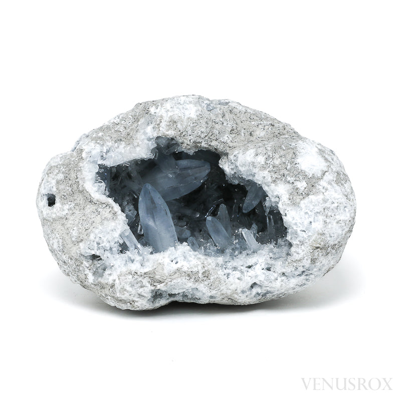Blue Celestite Natural Cluster from Madagascar | Venusrox