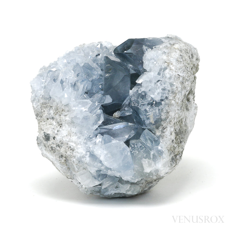 Blue Celestite Natural Cluster from Madagascar | Venusrox