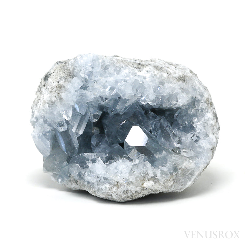 Blue Celestite Natural Cluster from Madagascar | Venusrox