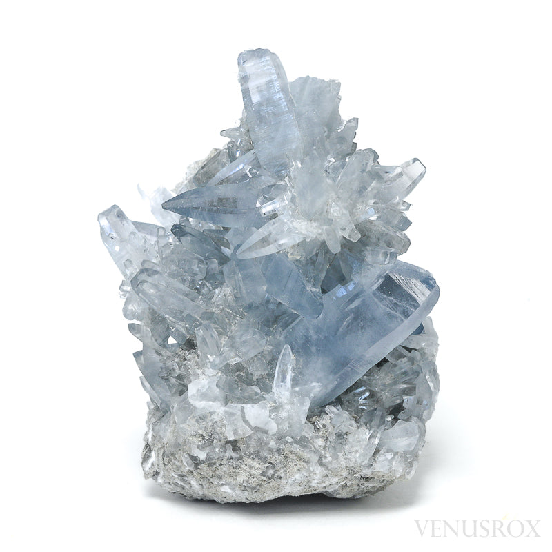 Blue Celestite Natural Cluster from Madagascar | Venusrox