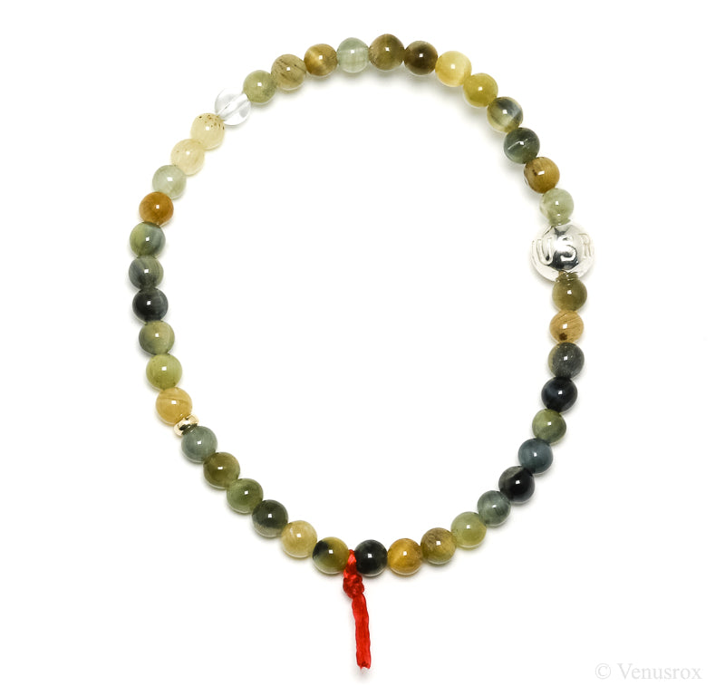 Blonde Tigers Eye with Falcons Eye Bracelet from South Africa | Venusrox