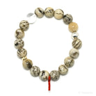 Graphic Feldspar Bead Bracelet from Madagascar | Venusrox