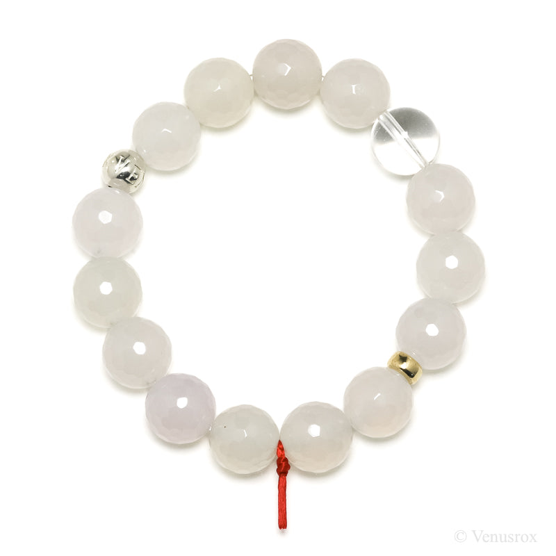 White Agate Bracelet from Brazil | Venusrox