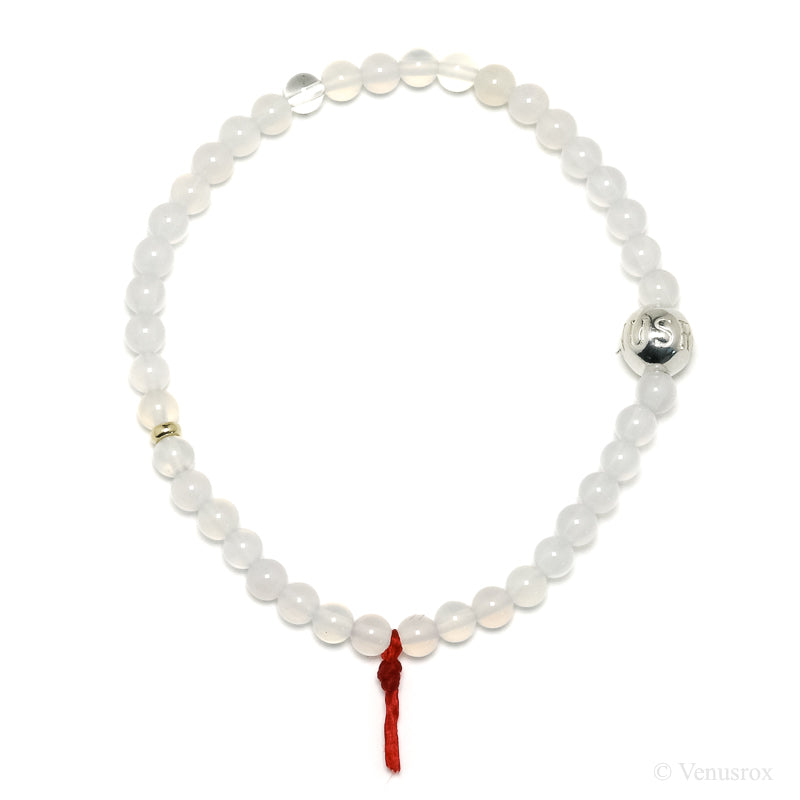 White Agate Bracelet from Brazil | Venusrox