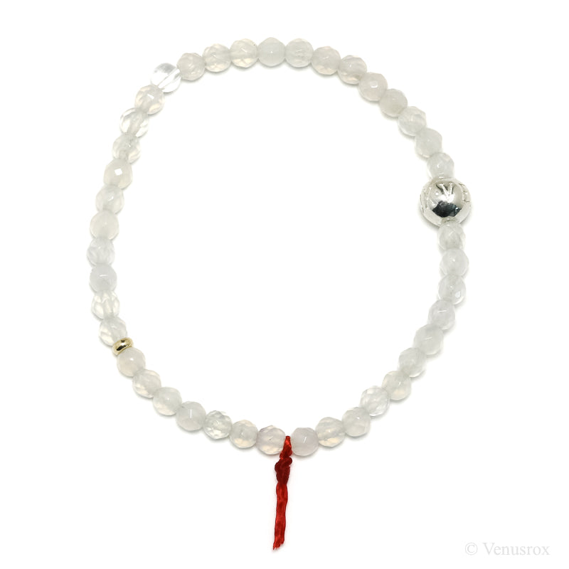 White Agate Bracelet from Brazil | Venusrox