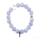 Blue Lace Agate Bracelet from Malawi | Venusrox