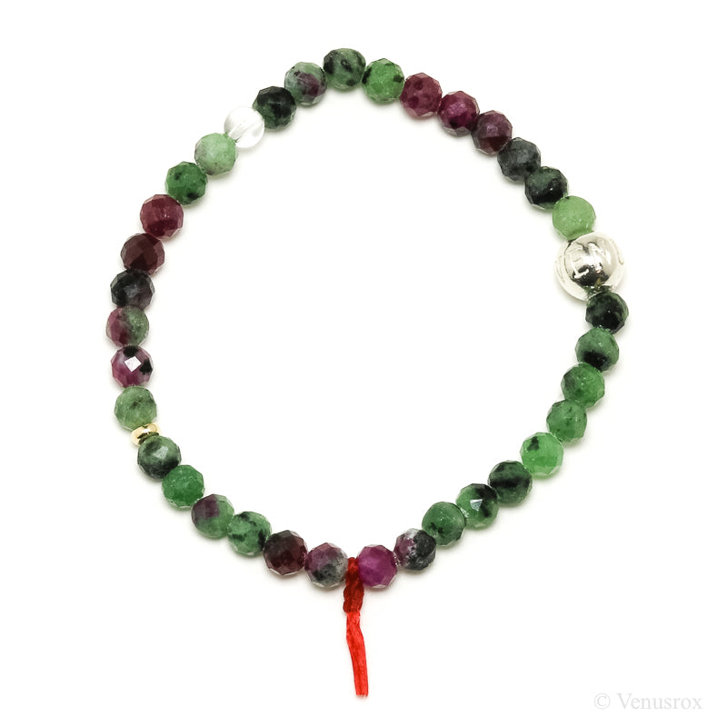 Ruby & Zoisite Bracelet from India | Venusrox