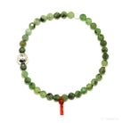 Green Nephrite Jade Bead Bracelet from Canada | Venusrox