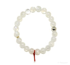 Rainbow Moonstone Bead Bracelet from India | Venusrox