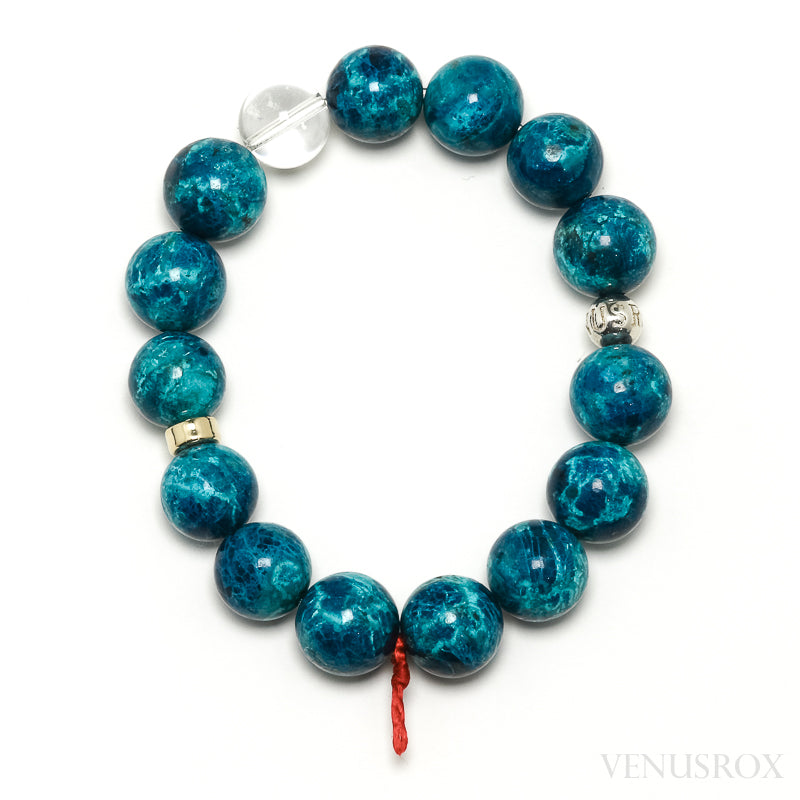 Chrysocolla with Shattuckite Bracelet from Peru | Venusrox