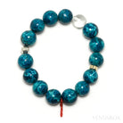 Chrysocolla with Shattuckite Bracelet from Peru | Venusrox