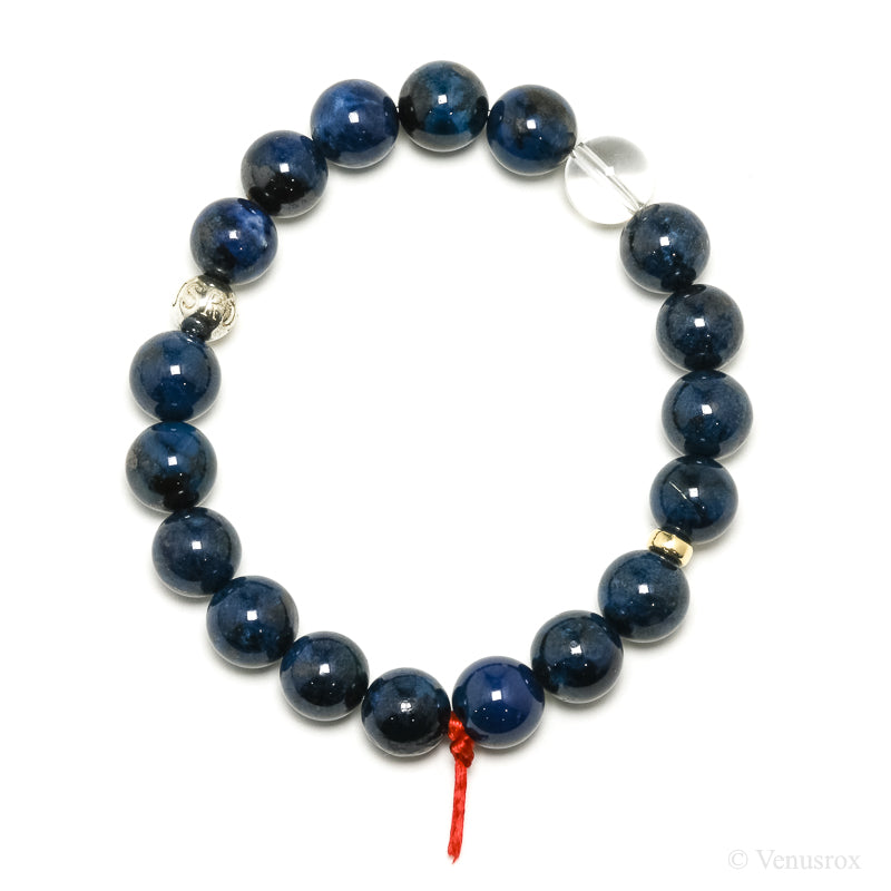 Shattuckite with Cuprite Bracelet from Namibia | Venusrox 