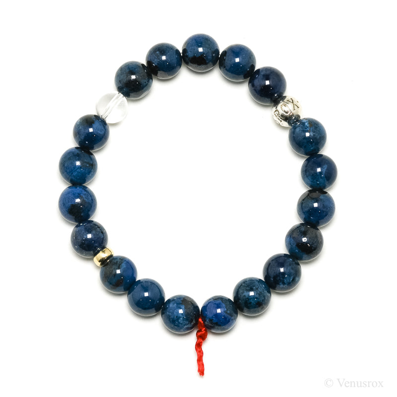 Shattuckite with Cuprite Bracelet from Namibia | Venusrox 