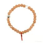 Peach Moonstone Bead Bracelet from India | Venusrox
