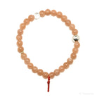 Peach Moonstone Bead Bracelet from India | Venusrox